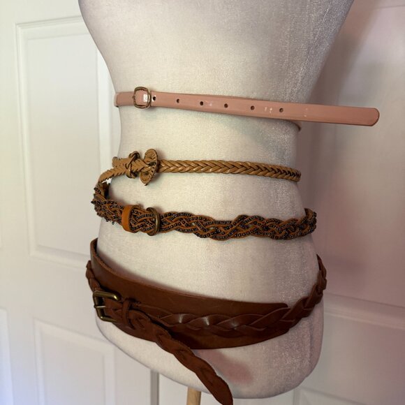 J. Crew Belt Bundle of 4 - Picture 3 of 5